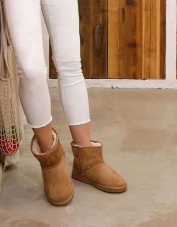 Zizor Women's Cozy Short Bootie Slippers, Winter Warm Hard Bottom House Shoes with Fuzzy Lining