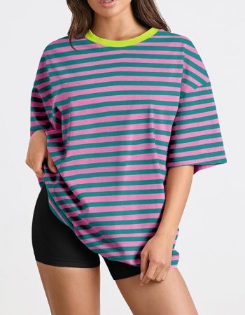 Trendy Queen Womens Oversized Summer T Shirts / Gym