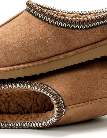 Women's Slippers Fuzzy Cozy Short Ankle Shoes Indoor and Outdoor Mules Furry Warm House Slippers for Woman Cute Fluffy Clogs